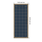 Framed Fabric Pinboard Navy Blue Plaid Wall Organization