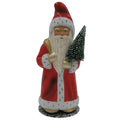Paper Mache Candy Container  Santa