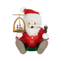 26473    Smoker  Mini Sitting Santa With Pyramid    6 InchH X  InchW X  InchD