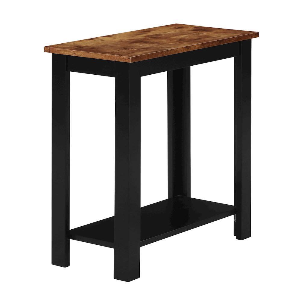 Designs2Go Baja Chairside End Table with Shelf
