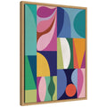 Abstract 02 by Rachel Lee Framed Canvas Wall Art Print