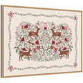 Sylvie Framed Canvas The Winter Woods by Vicky Yorke