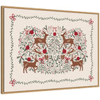 Sylvie Framed Canvas The Winter Woods by Vicky Yorke