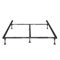 Lev-R-Lock -Bed Frame with Rollers -Twin/Full/Queen/California King/Eastern King