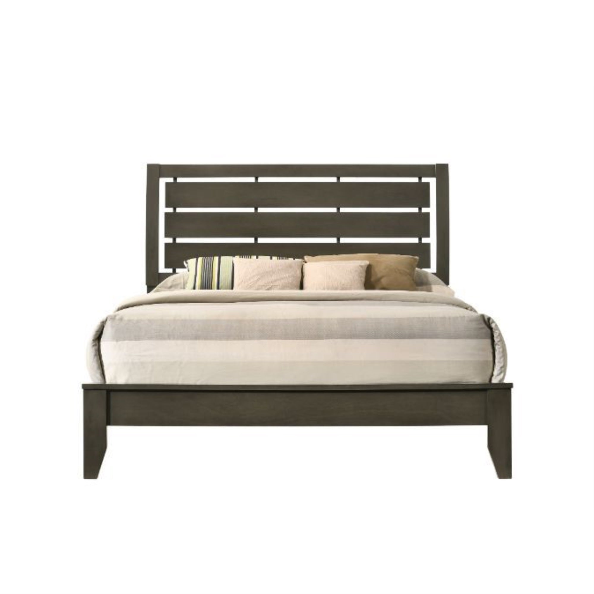 Acme Ilana Queen Bed in Gray Finish