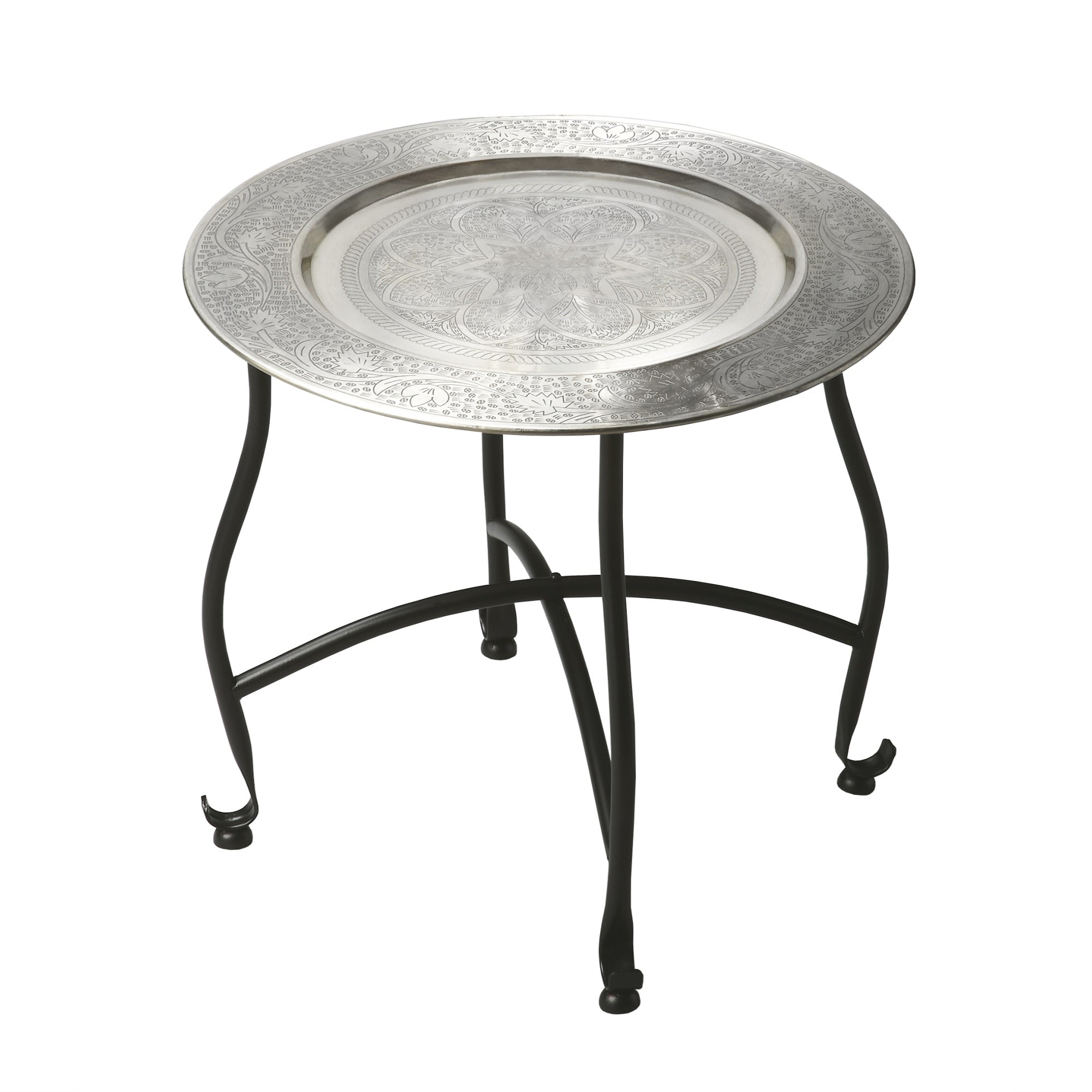 Butler Specialty Company, Moroccan Metal Tray Table, MultiColor