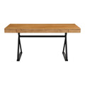 Moes Home Collection Profecto Desk Oak Wood Natural