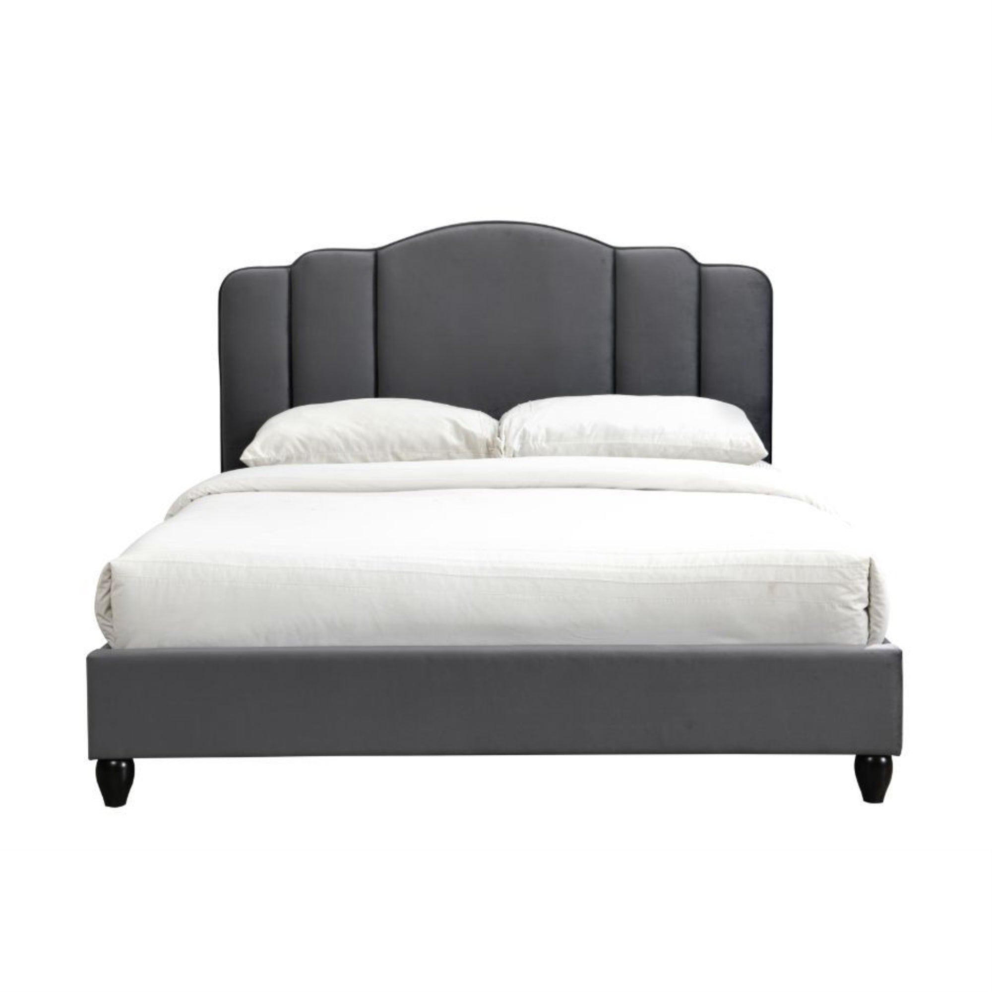 Acme Giada Channel-Tufted Fabric Eastern King Platform Bed