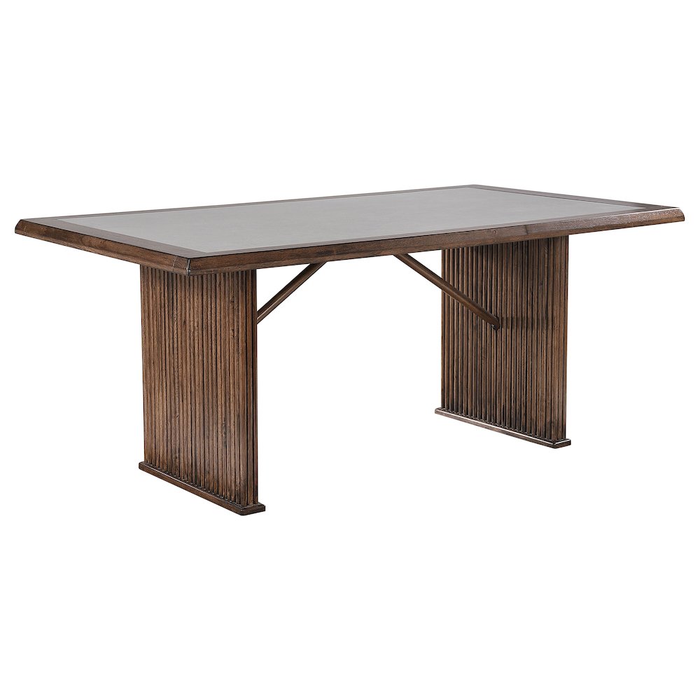 Sherwood 72inch Rectangular Dining Table Brown