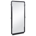 Leandro 76inch Full Length Floor Mirror Burnished Black