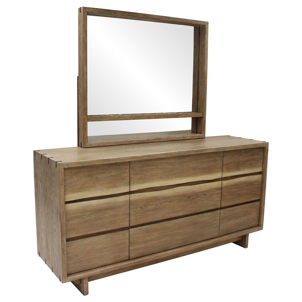 Stillwater Dresser Mirror with Jewelry Shelf