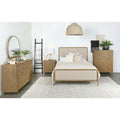Arini 5piece California King Bedroom Set Cream and Sand Wash