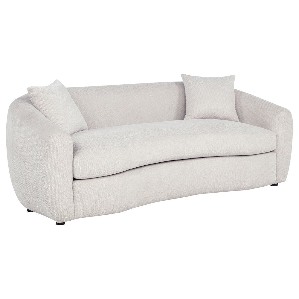 Isabella Fabric Upholstered Sofa Sand