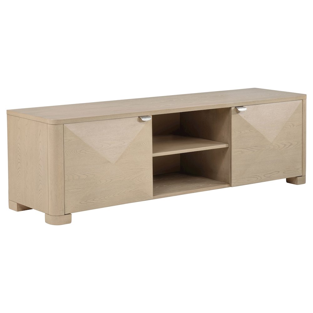 Marcelo 71inch TV Stand Media Console Light Elm