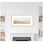 Peaceful and Serene Coastal Landscape by The Creative Bunch Studio Framed Wall Art Print