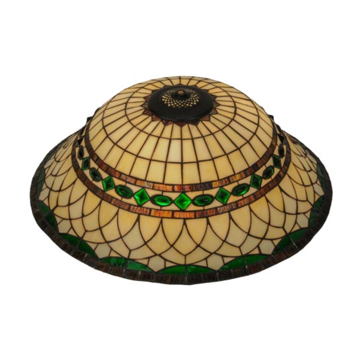 24 Inch  Wide Tiffany Roman Shade