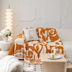 Chenille Sofa Cover Blanket, Couch Cover Blanket Throws for Couches Living Room Furniture Throw Covers