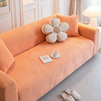 Modern Slipcovers Geometric Textured Stretchable Sofa Cover for Couch with Chaise