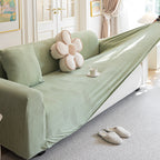 Modern Slipcovers Geometric Textured Stretchable Sofa Cover for Couch with Chaise