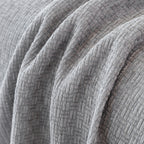 Chenille Large Throw Couch Cover Blanket with Water-Resistant for Futon, Loveseat, and L-Shaped Sofa