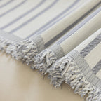 Boho Striped Jacquard Throw Sofa Slipcover Chenille Sofa Throws for Couches for Pets Kids Home Decor