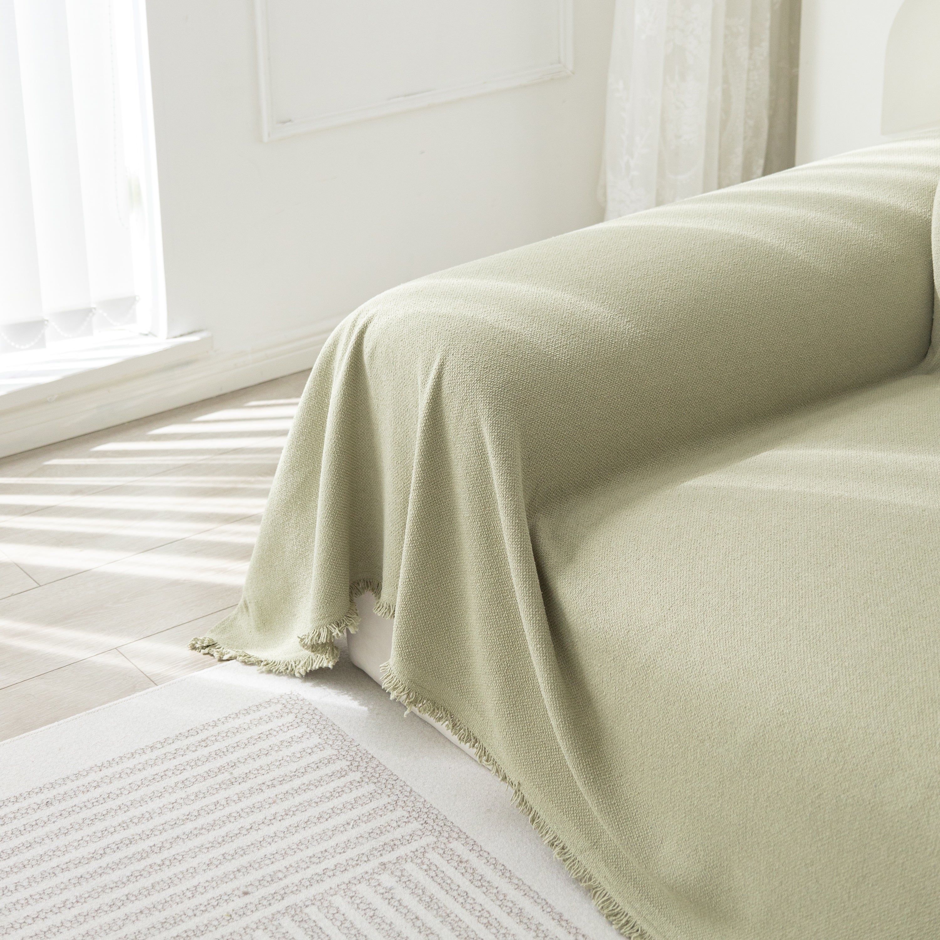 High-Tech Fabric Splash-Resistant Pet Furniture Covers for Sectionals, Dustproof Blanket for Couch