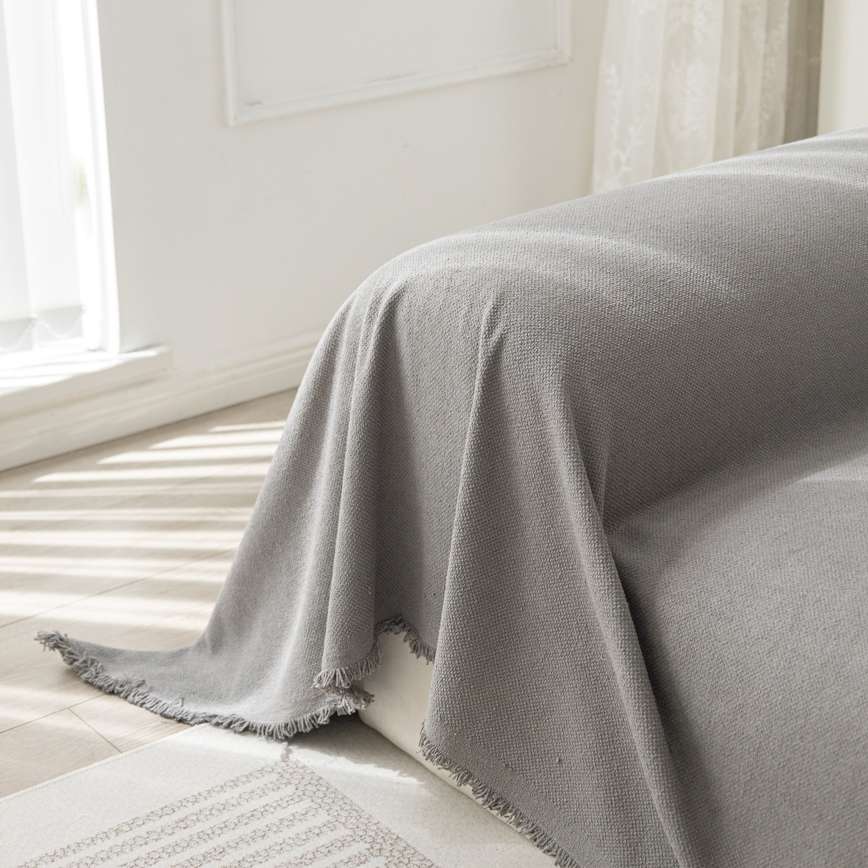 High-Tech Fabric Splash-Resistant Pet Furniture Covers for Sectionals, Dustproof Blanket for Couch