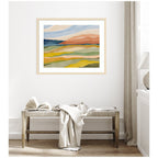 Framed Art Vibrant Rhythm by Nikita Jariwala