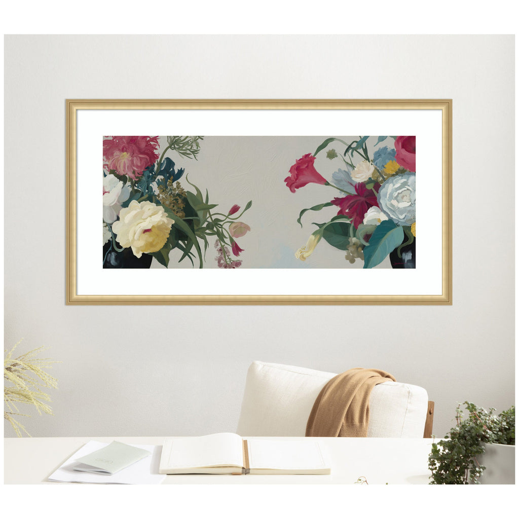 Romantic Blooms by Mary Sparrow Framed Wall Art Print