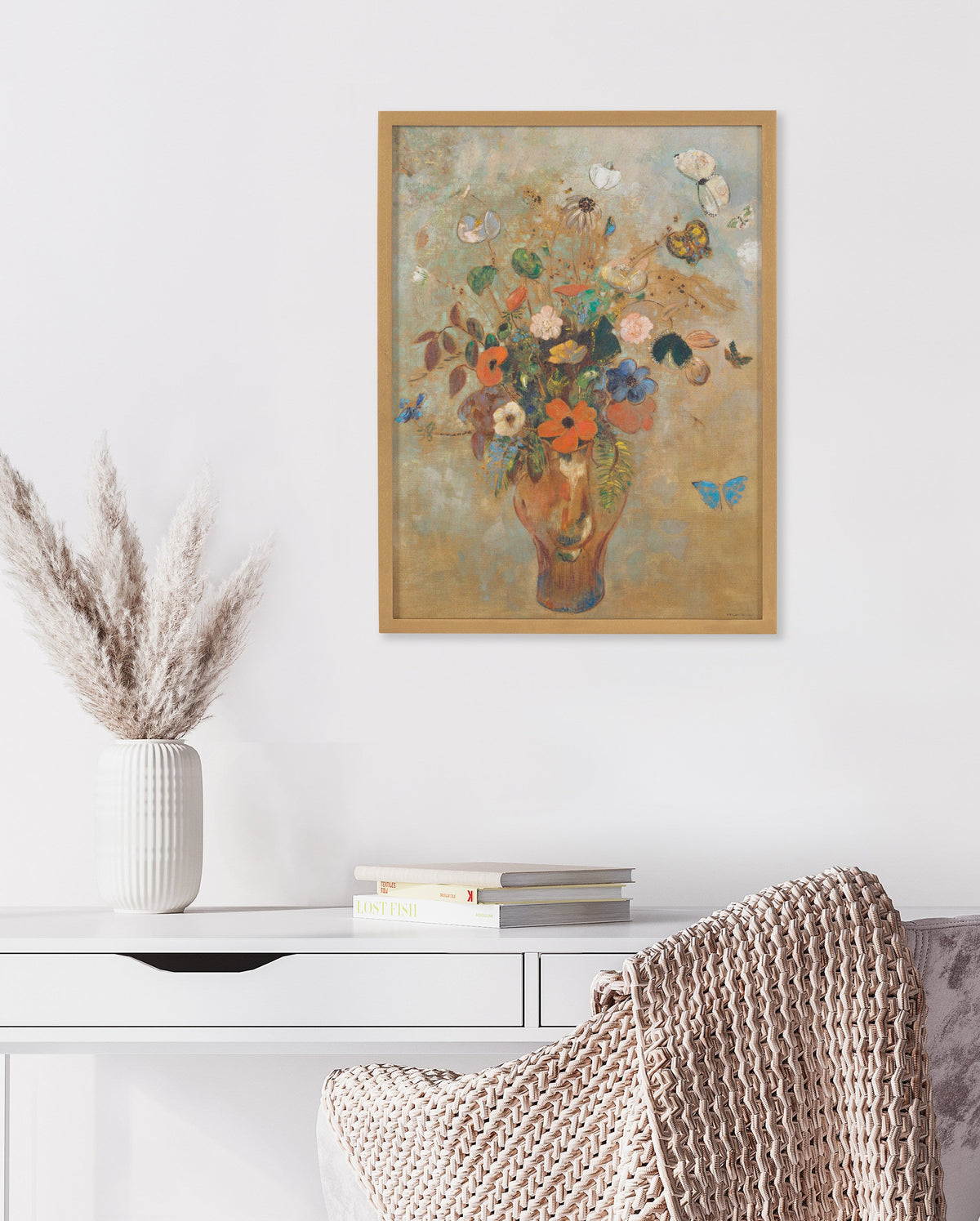 Gallery Odilon Redon Still Life with Flowers Print