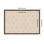 Pinboard Beige Botanical Block Print