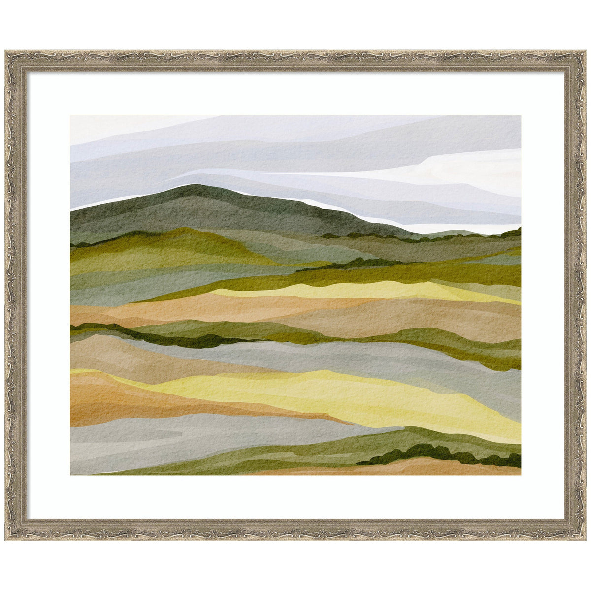 Framed Art Gentle Wilderness by Nikita Jariwala