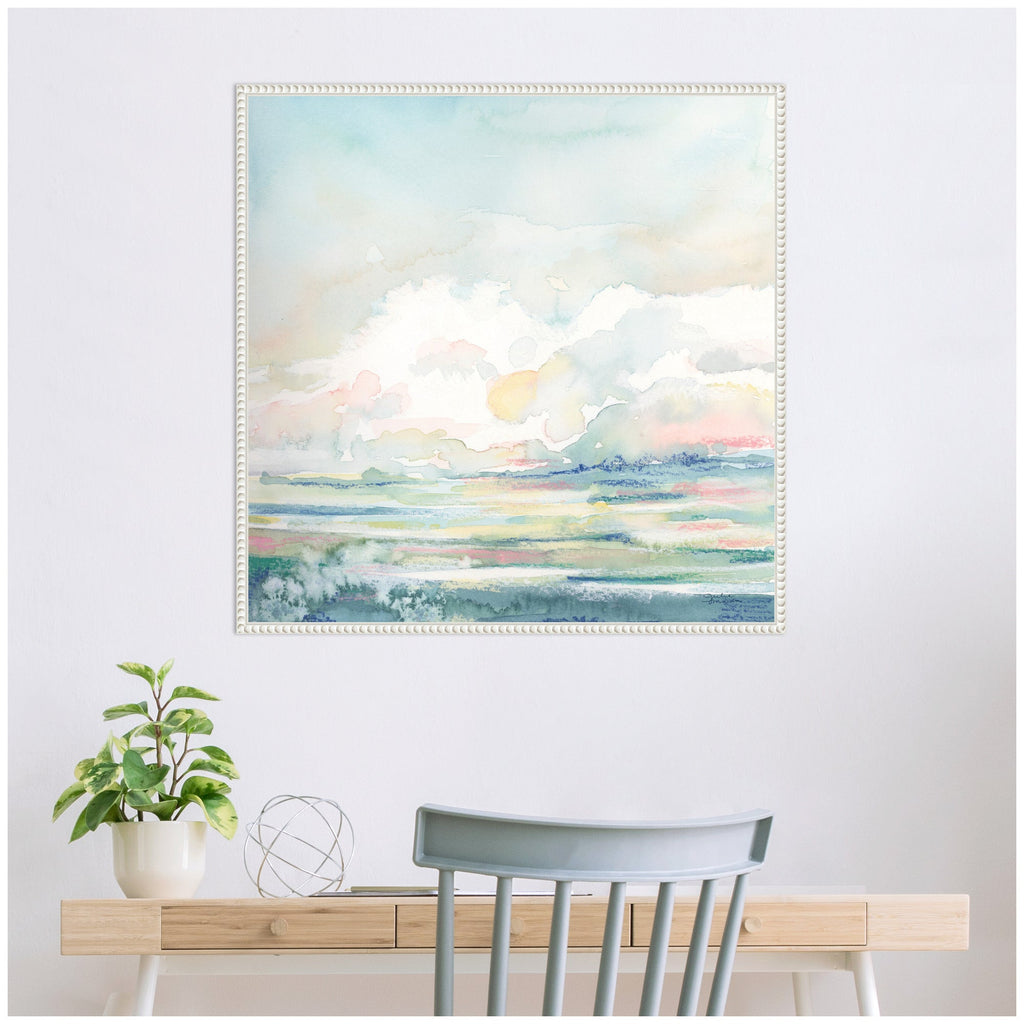 Sylvie Stillness Framed Canvas by Julie Maida