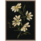 Sylvie Moody Floral 4 Framed Canvas by Annie Quigley