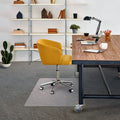 Advantagemat Phthalate Free Vinyl Rectangular Chair Mat For Carpets Up To 1/4' - 45' X 53'