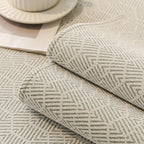 Herringbone Sofa Protector Cover, Non-Slip Couch Cover for Seat, Back & Arms