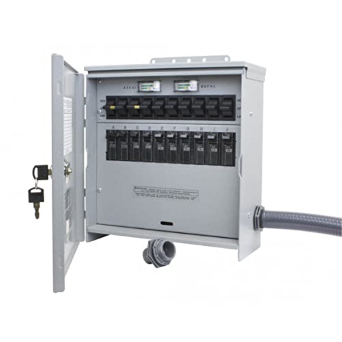 3003014 Transfer Switch Kit 125V Reliance Controls Pro/Tran 2 30 Amps 125 V 10 Space 10 Circuits Transfer Switch Kit (Pack Of 1)
