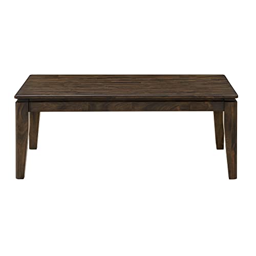 Intercon Kauai 50" Wide Coffee Table with 4 Legs, Brushed Mango Wood Furniture