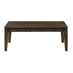 Intercon Kauai 50" Wide Coffee Table with 4 Legs, Brushed Mango Wood Furniture