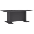 vidaXL Coffee Table Gray 40.7"x23.6"x15.7" Engineered Wood
