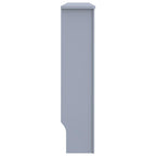 vidaXL Radiator Cover Anthracite 59.8"x7.5"x31.9" MDF