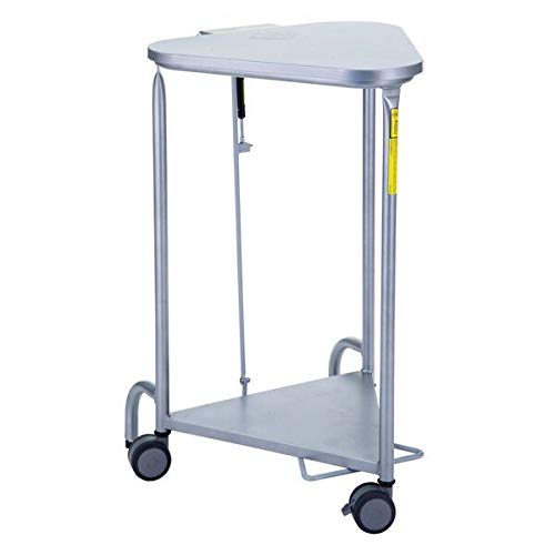 &B Wire™ 669 Steel Triangular Hamper Stand With Quiet Closure Lid System