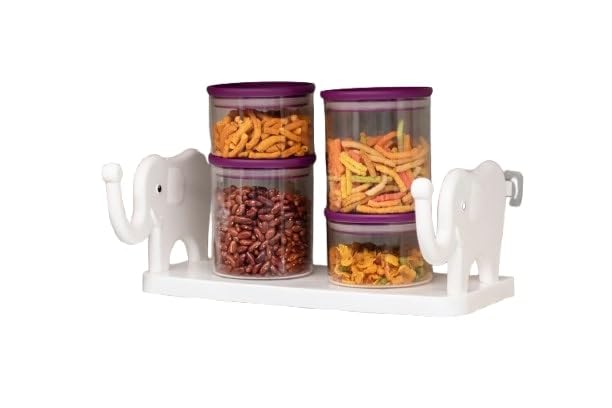 Wall Mount Floating Shelf And Rack With Self Adhesive Sticker. Mounted Storage Organiser For Kitchen, Bathroom,Office Supporting
