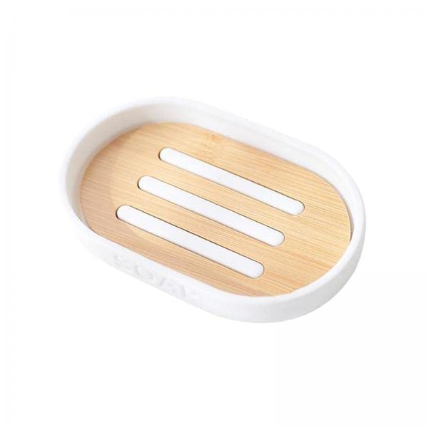 ATORSE 2xBathroom Accessories Set Toothbrush Holder Soap Dispenser Soap Dish