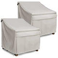 Mr. Cover Waterproof Patio Chair Covers, Lounge Deep Seat Covers For Outdoor Furniture, 35W X 38D X 31H Inches, Heavier Material
