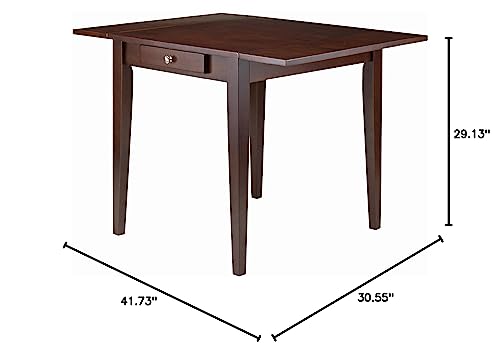 Ergode Hamilton Double Drop Leaf Dining Table, Walnut