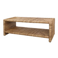 Kanza Abaca Coffee Table, Natural