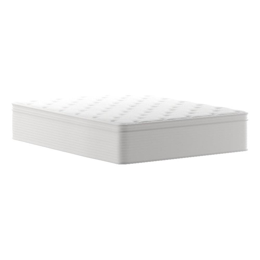 Flash Furniture Vista Hospitality Grade Commercial Mattress in a Box 14 Inch, Premium Memory Foam Hybrid Pocket Spring Mattress, Reinforced Edge Support, King, White
