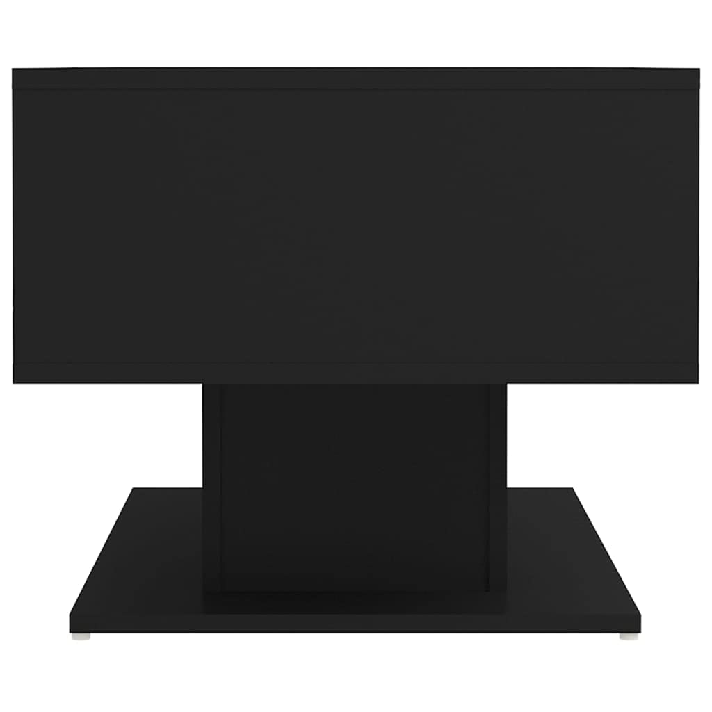 vidaXL Coffee Table Black 40.7"x19.7"x17.5" Engineered Wood