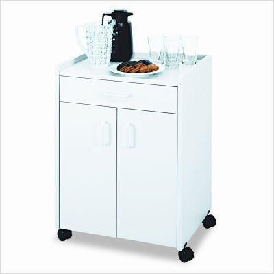 Safco- Mobile Refreshment Center Cart ,Service ,Gy (Pack Of 2